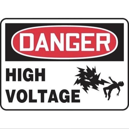 Accuform OSHA DANGER SAFETY SIGN TWO WAY MELC121VP MELC121VP